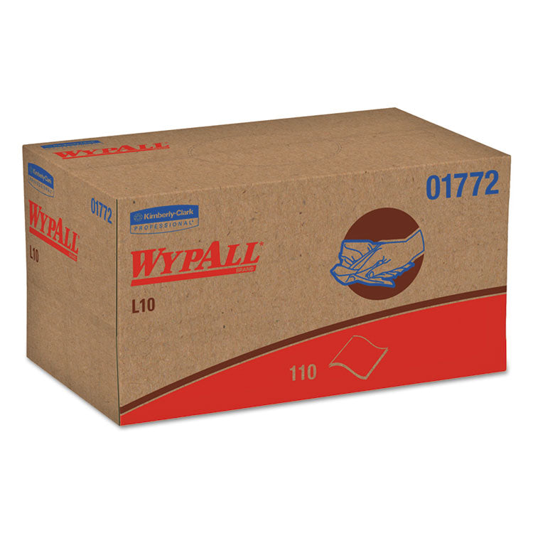 WypAll - L10 SANI-PREP Dairy Towels, POP-UP Box, 1-Ply, 10.25 x 10.5, 110/Pack, 18 Packs/Carton