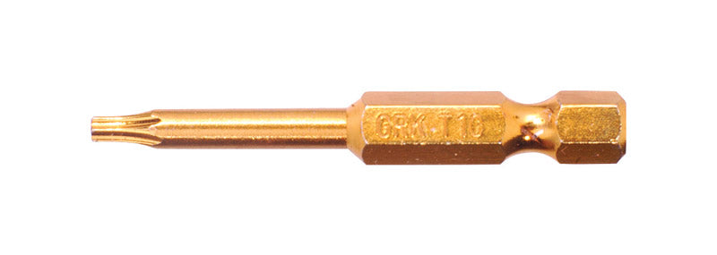 GRK FASTENERS - GRK Fasteners Star T10 X 2 in. L Power Bit Carbon Steel 2 pc