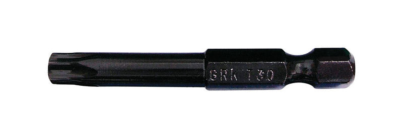 GRK FASTENERS - GRK Fasteners Star T30 X 2 in. L Power Bit Carbon Steel 2 pc
