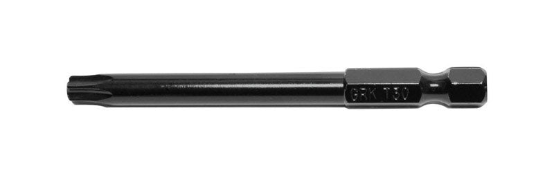 GRK FASTENERS - GRK Fasteners Star T30 X 3 in. L Power Bit Carbon Steel 2 pc