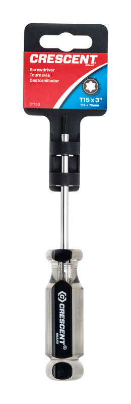 CRESCENT - Crescent T15 X 3 in. L Torx Screwdriver 1 pc