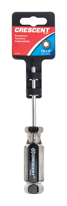 CRESCENT - Crescent T6 X 3 in. L Torx Screwdriver 1 pc