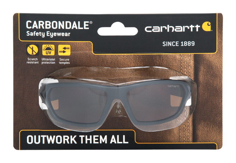CARHARTT - Carhartt Carbondale Anti-Fog Safety Glasses Bronze Lens Black Frame 1 pc