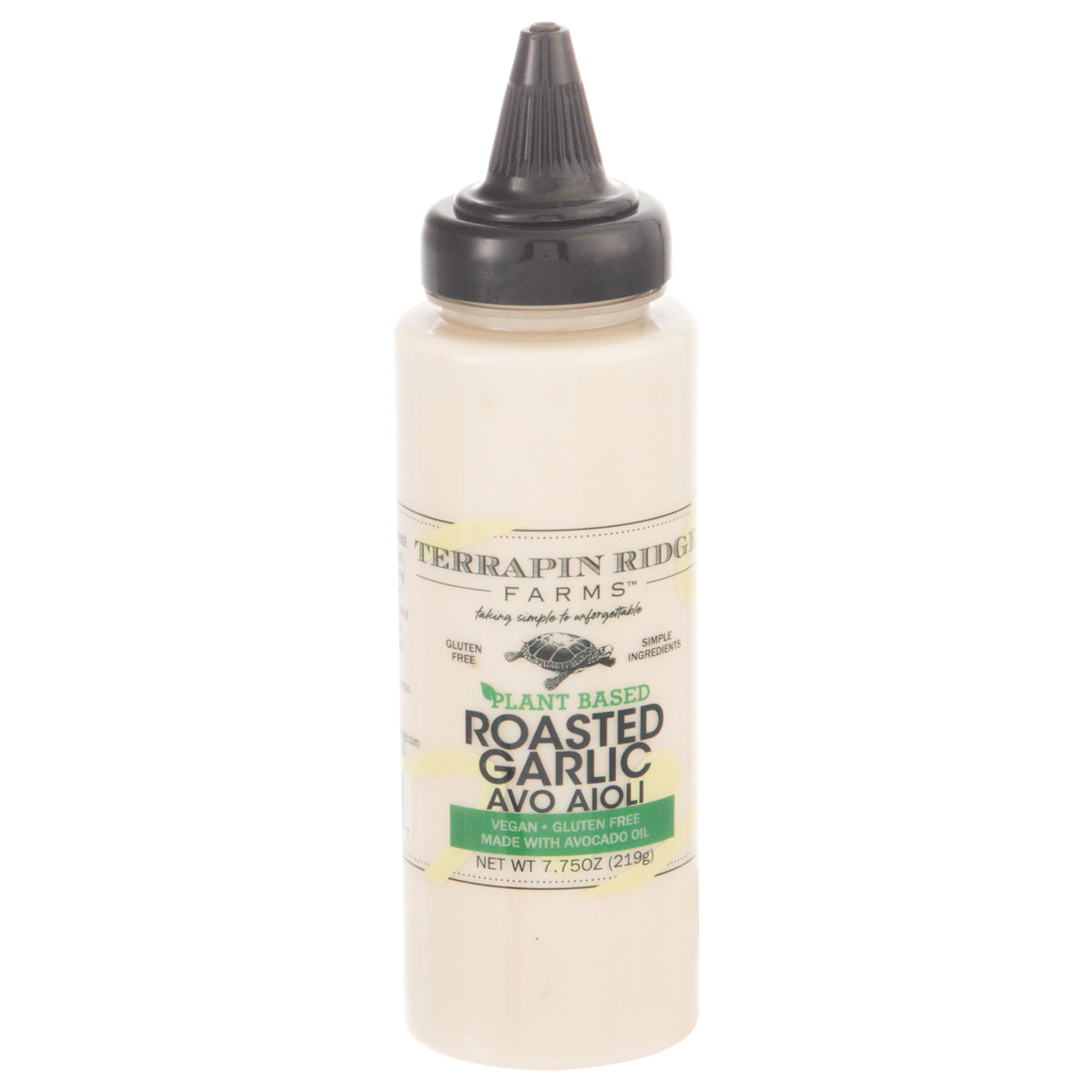 Terrapin Ridge Farms Plant Based Roasted Garlic Avo Aioli 7.75 oz - Case of 6