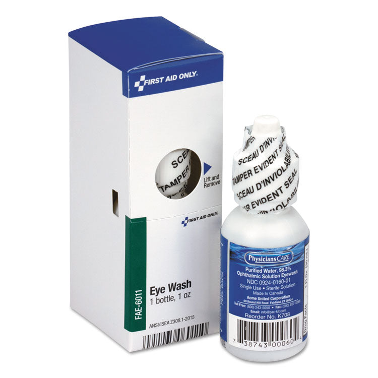 First Aid Only - Eyewash, 1 oz Bottle