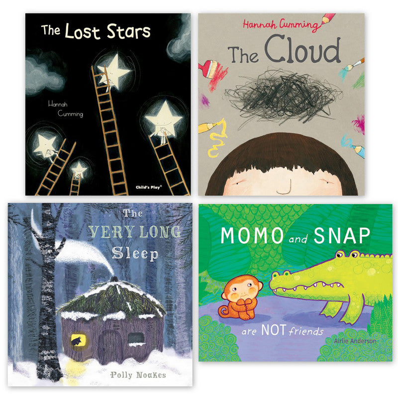 CHILD'S PLAY BOOKS - Focusing on Feelings Soft Cover 4-Book Set