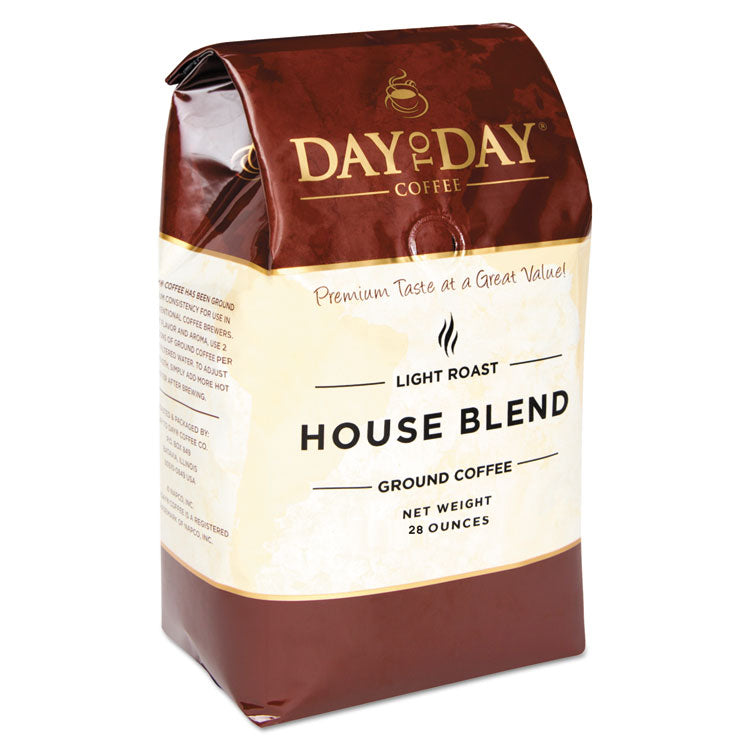 Day to Day Coffee - 100% Pure Coffee, House Blend, Ground, 28 oz Bag