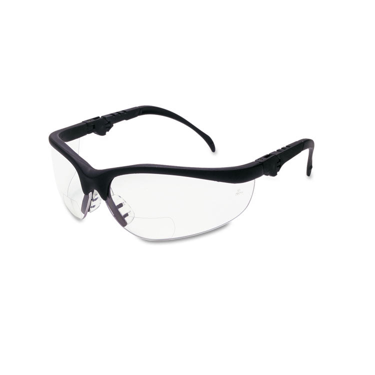 MCR Safety - Klondike Magnifier Glasses, 1.5 Magnifier, Clear Lens