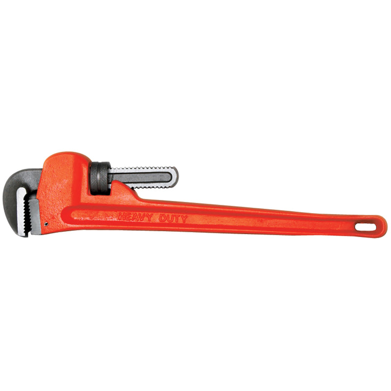 PERFORMANCE TOOL - Performance Tool 2-1/8 in. Pipe Wrench 18 in. L Orange 1 pc