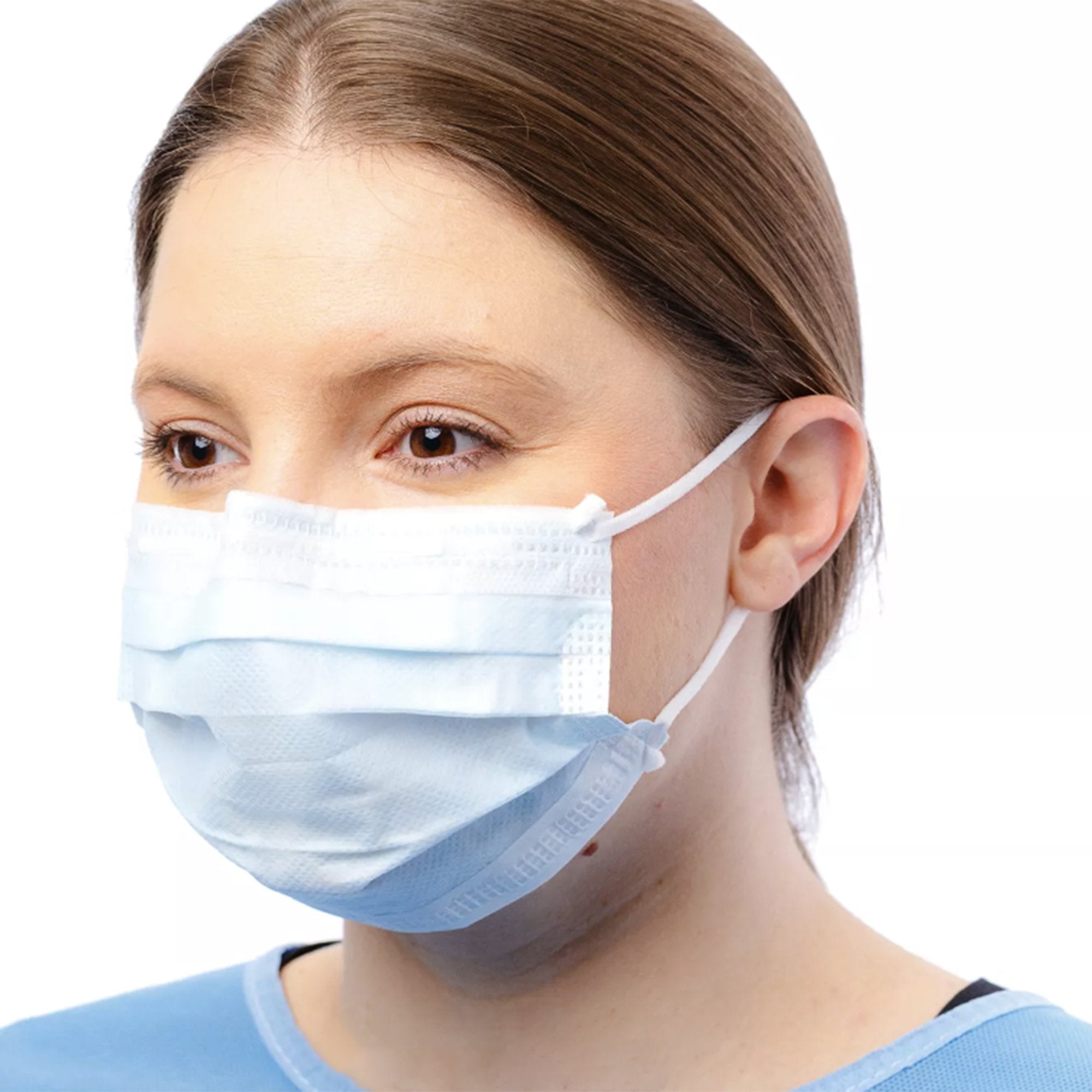 Cardinal - Procedure Mask Cardinal Health™ ASTM Level 1 Earloops One Size Fits Most [50/BX]