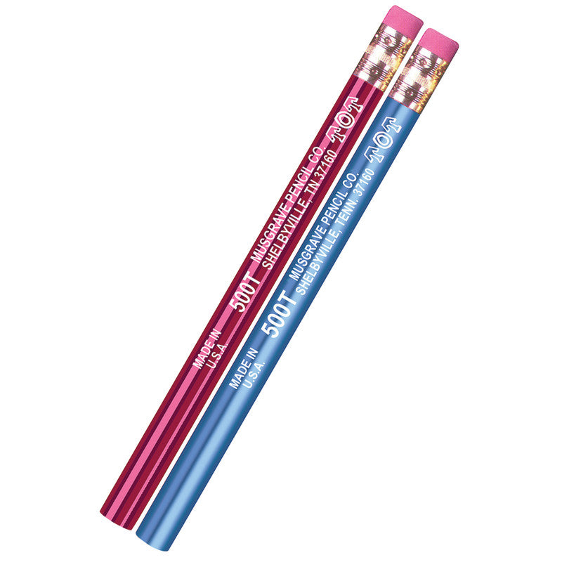 MUSGRAVE PENCIL COMPANY - TOT® "Big Dipper" Jumbo Pencils, With Eraser, 12 Per Pack, 3 Packs