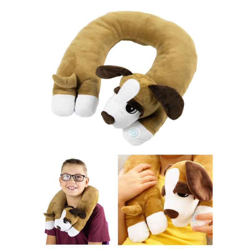 BOUNCYBAND - Sensory Vibrating Neck Pillow - Puppy