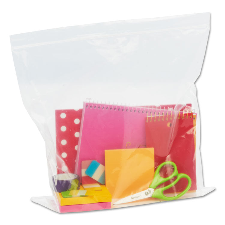 Stout by Envision - Seal Closure Bags, 2 mil, 12" x 12", Clear, 500/Carton