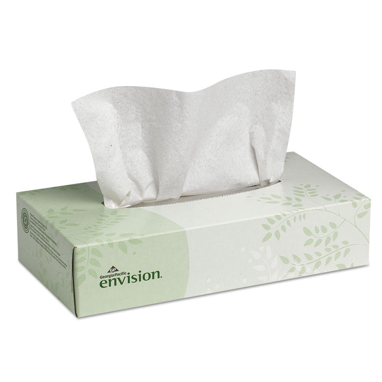 Georgia Pacific Professional - Facial Tissue, 2-Ply, White, 100 Sheets/Box, 30 Boxes/Carton