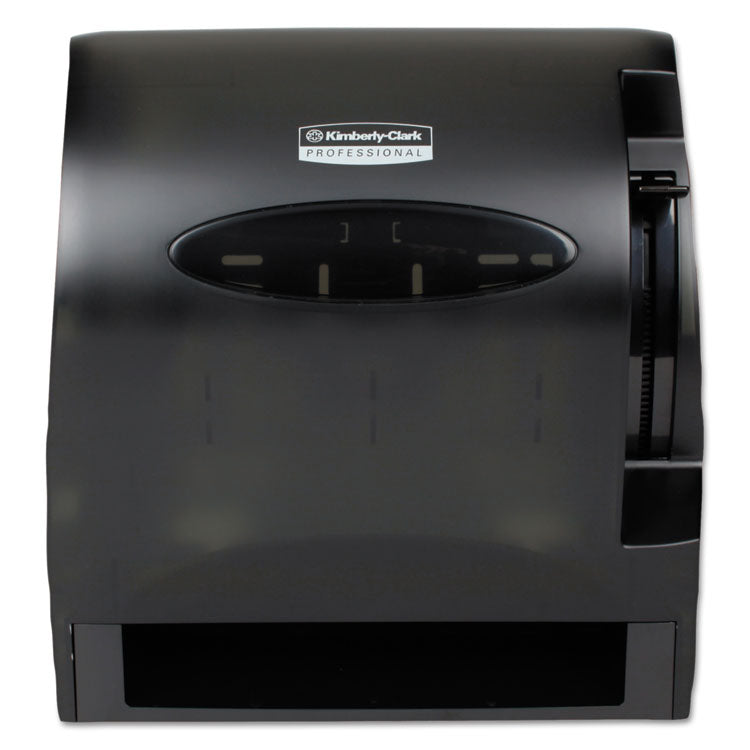 Kimberly-Clark Professional* - Lev-R-Matic Roll Towel Dispenser, 13.3 x 9.8 x 13.5, Smoke