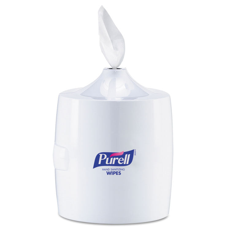 PURELL - Hand Sanitizer Wipes Wall Mount Dispenser, 1,200/1,500 Wipe Capacity, 13.3 x 11 x 10.88, White