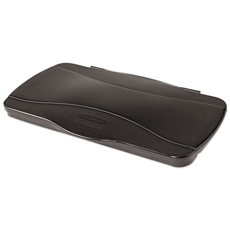 Rubbermaid Commercial - Hinged Lid for Vented Slim Jim, 20.38w x 11.38d x 2.75h, Black