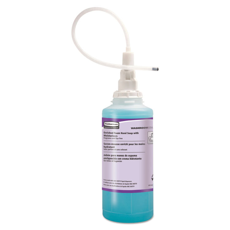 Rubbermaid Commercial - Enriched Moisturizing Foam Hand Soap, Citrus Scent, 800 mL Refill, 4/Carton