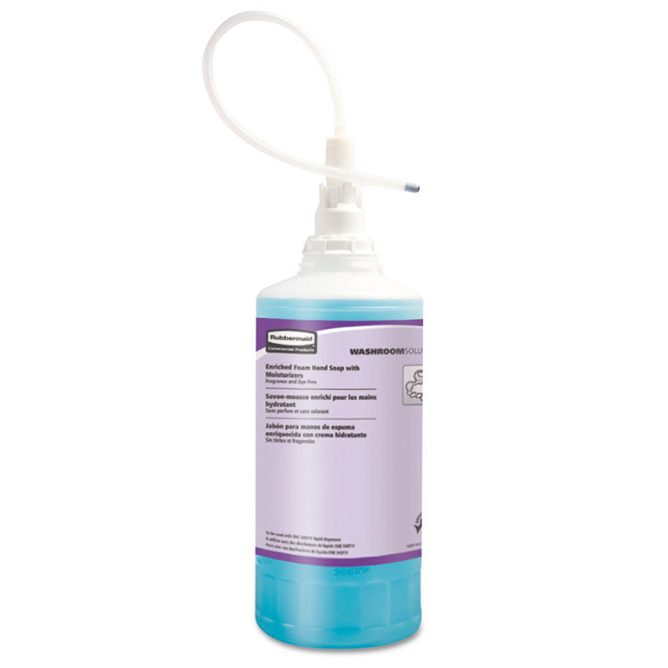 Rubbermaid Commercial - Enriched Moisturizing Foam Hand Soap, Citrus Scent, 1,600 mL Refill, 4/Carton