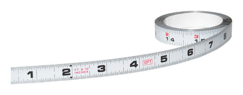 US TAPE - US Tape 12 ft. L X 1/2 in. W Adhesive Steel Bench Tape