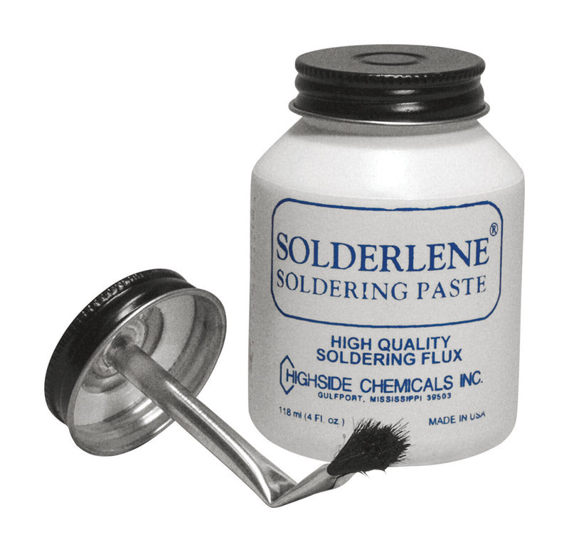 HIGHSIDE CHEMICALS - Highside Chemicals Solderlene 4 oz Lead-Free High Quality Paste Flux Petrolatum 1 pc
