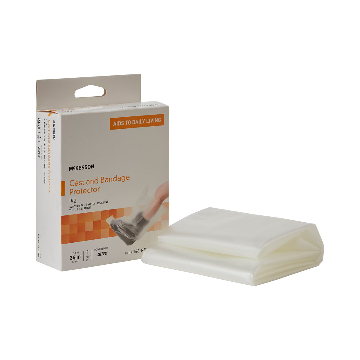 McKesson Brand - Leg Cast Protector McKesson One Size Fits Most Polyvinyl 24-1/2 Inch [1/EA]