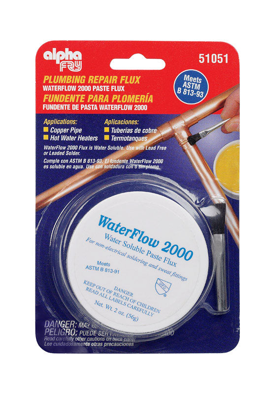ALPHA FRY - Alpha Fry 2 oz Lead-Free Water Soluble Flux 1 pc