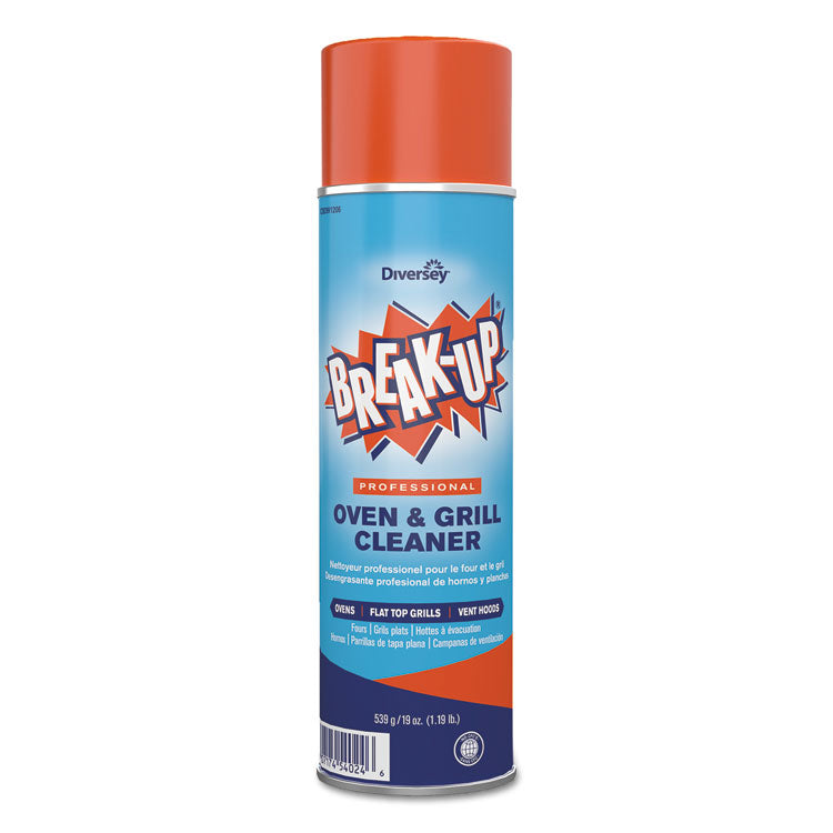 BREAK-UP - Oven And Grill Cleaner, Ready to Use, 19 oz Aerosol Spray