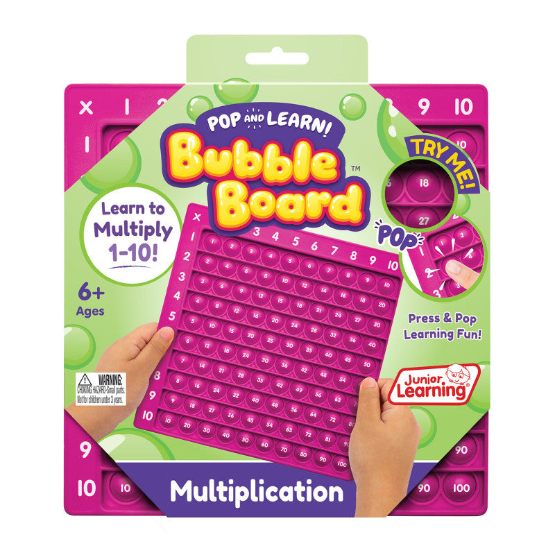 JUNIOR LEARNING - Multiplication Pop and Learn™ Bubble Board