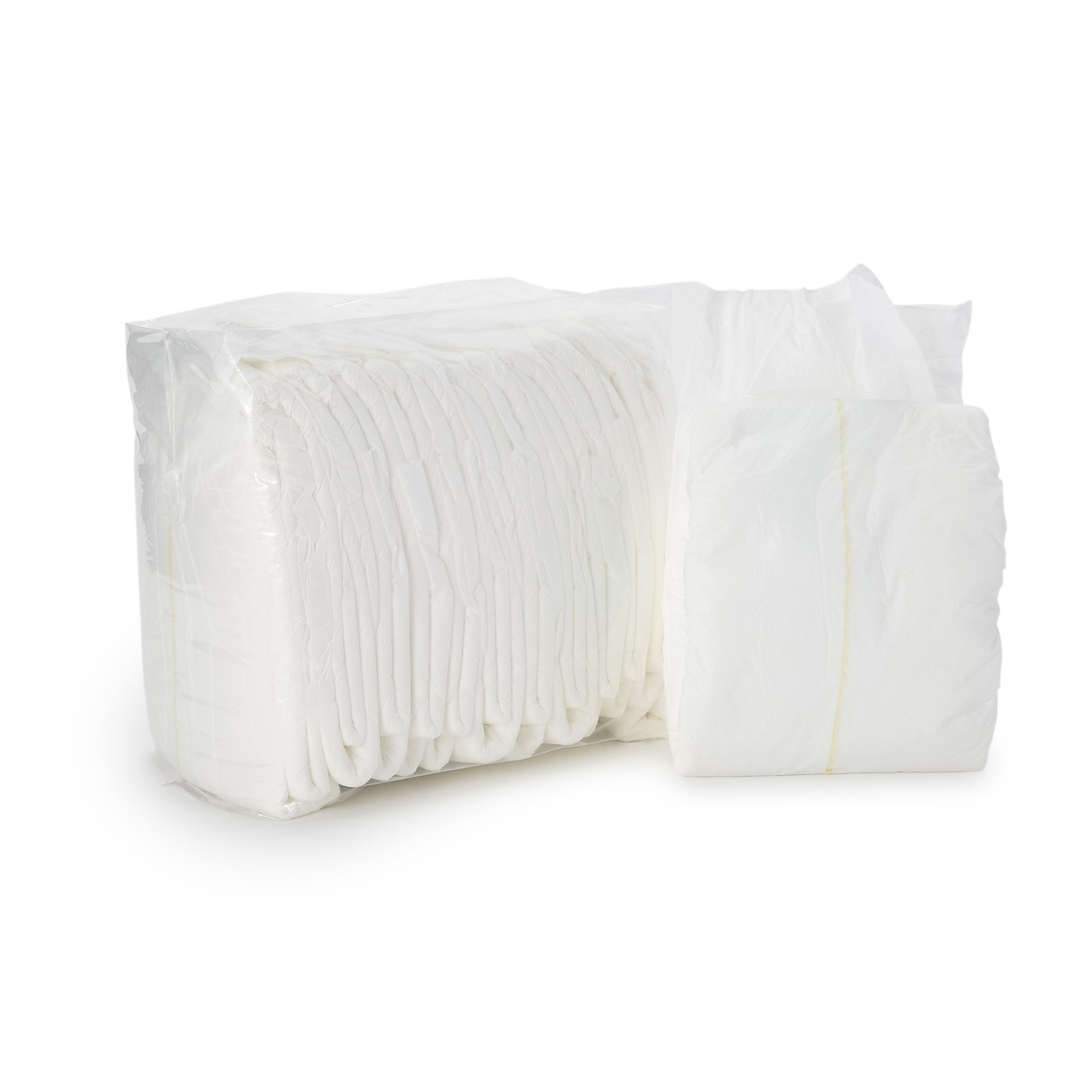Cardinal - Unisex Adult Incontinence Brief Wings™ Plus Medium Disposable Heavy Absorbency [1/EA]