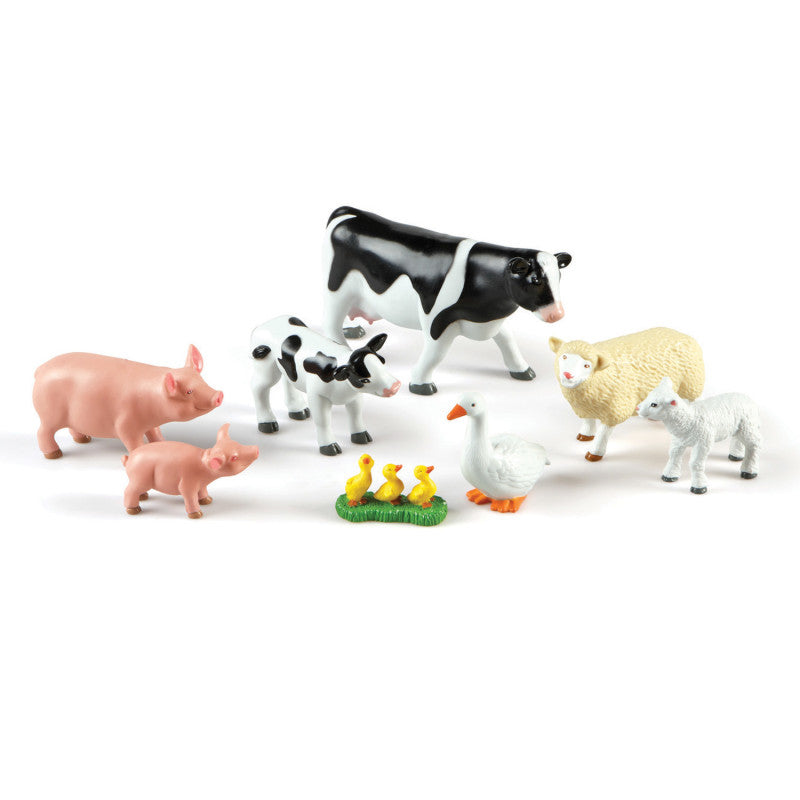 LEARNING RESOURCES - Jumbo Farm Animals: Mommas And Babies