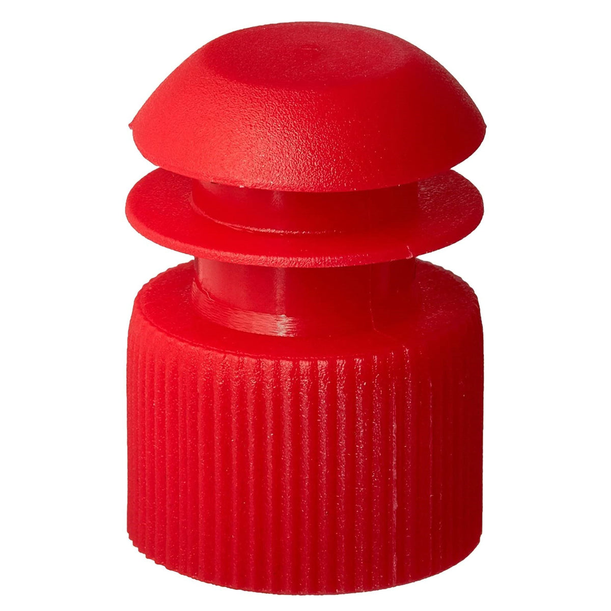 McKesson Brand - McKesson Tube Closure Polyethylene Flanged Plug Cap Red 13 mm For Use with 13 mm Blood Drawing Tubes, Glass Test Tubes, Plastic Culture Tubes NonSterile [1000/BG]