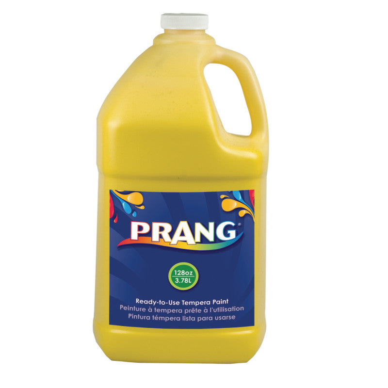 PRANG - Ready-to-Use Tempera Paint, Yellow, 1 Gal