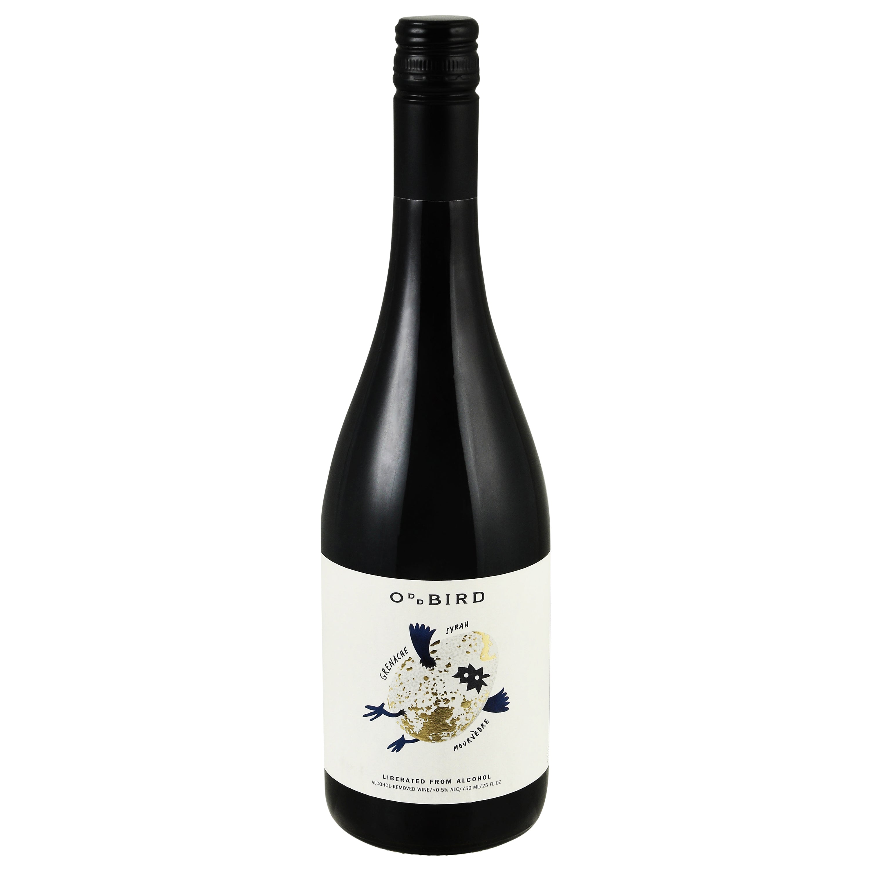 Odd Bird Alcohol-Removed Grenache Syrah Mourvedre 25 fl oz - Case of 6