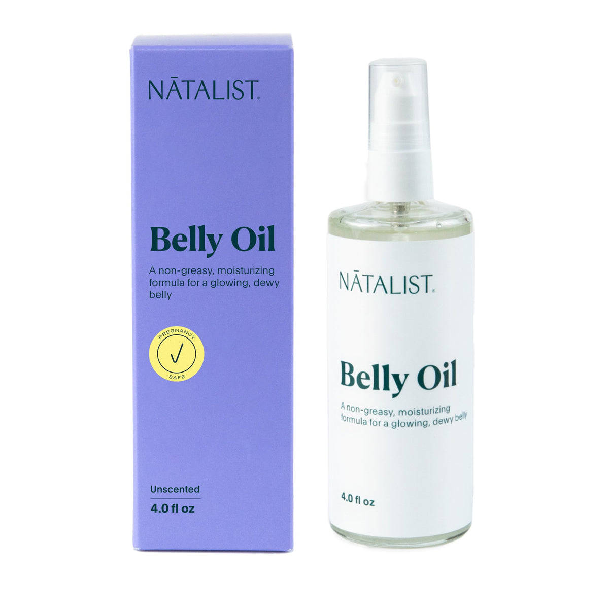 Natalist - Body Oil Natalist® Belly Oil 4 oz. Pump Bottle Unscented Oil [1/EA]