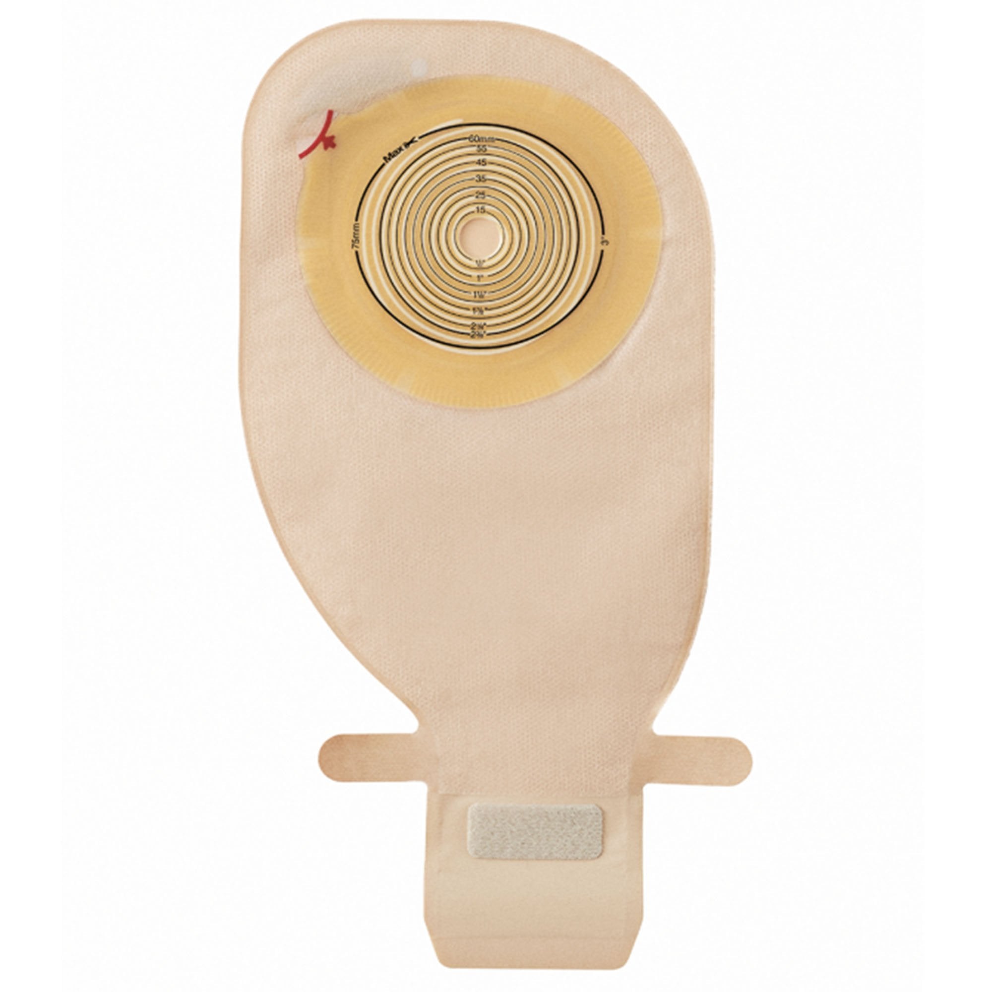 Coloplast - Ostomy Pouch Assura® Inspire Soft Seal One-Piece System 11 Inch Length Convex, Trim to Fit 10 to 70 mm Stoma Drainable [10/BX]