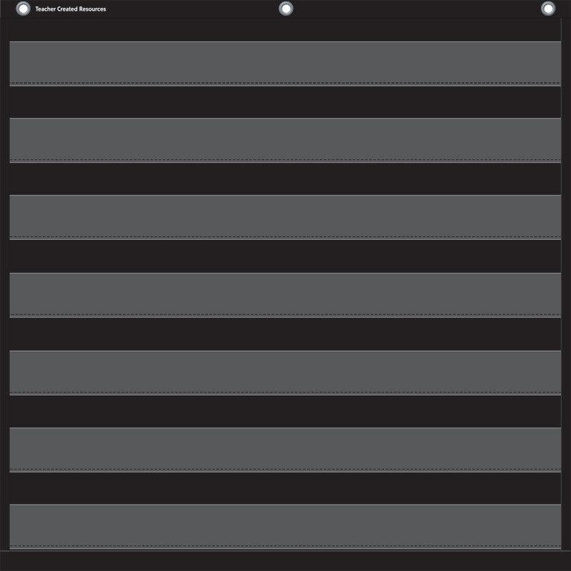 TEACHER CREATED RESOURCES - Black 7 Pocket Chart