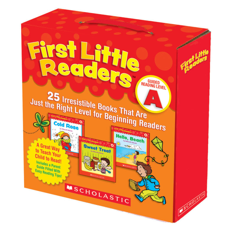 SCHOLASTIC TEACHING SOLUTIONS - First Little Readers™ Book Parent Pack, Guided Reading Level A, Set of 25 Books (SC-9780545231497)