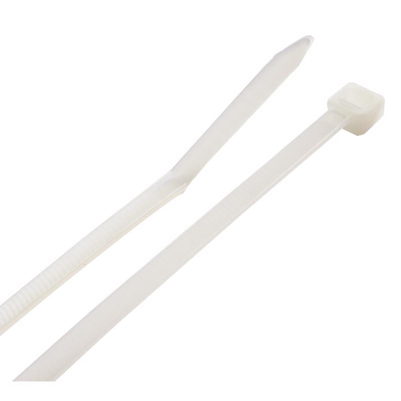 STEEL GRIP - Steel Grip 8 in. L White Cable Tie 100 pk [75S-200-8-NC]
