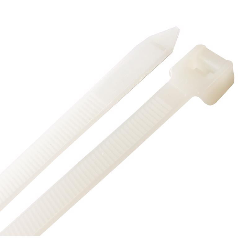 STEEL GRIP - Steel Grip 24 in. L White Cable Tie 10 pk