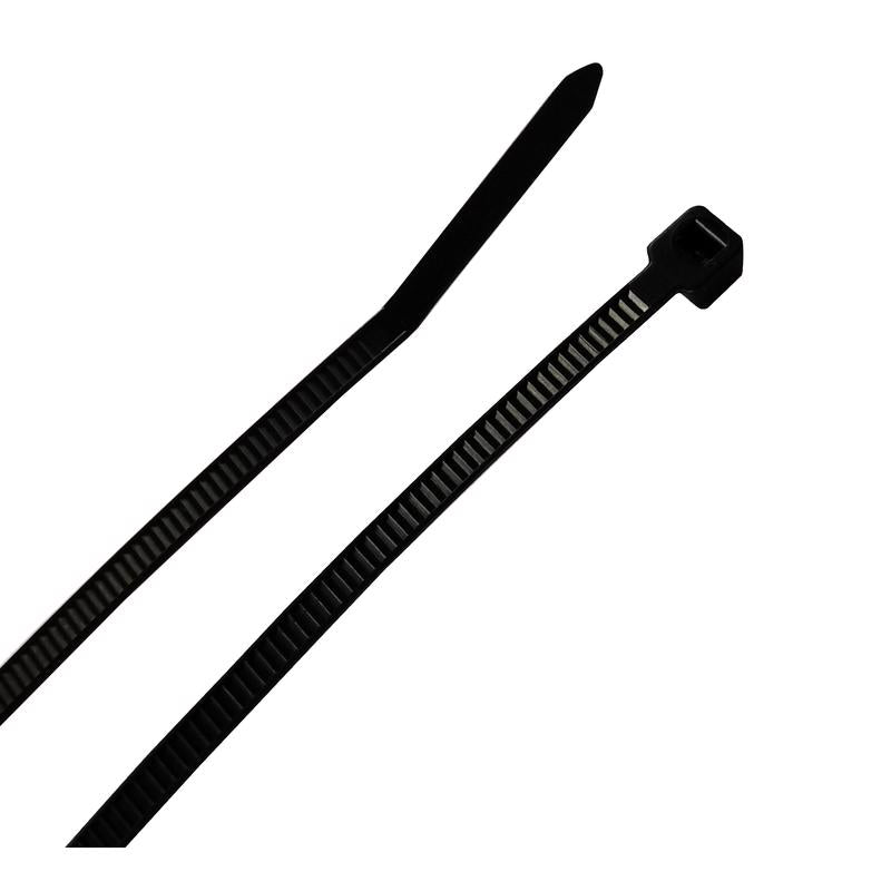 STEEL GRIP - Steel Grip 4 in. L Black Cable Tie 100 pk