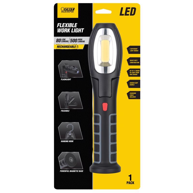FEIT - Feit 500 lm LED Battery Handheld Work Light [WORK500FLEXBAT]