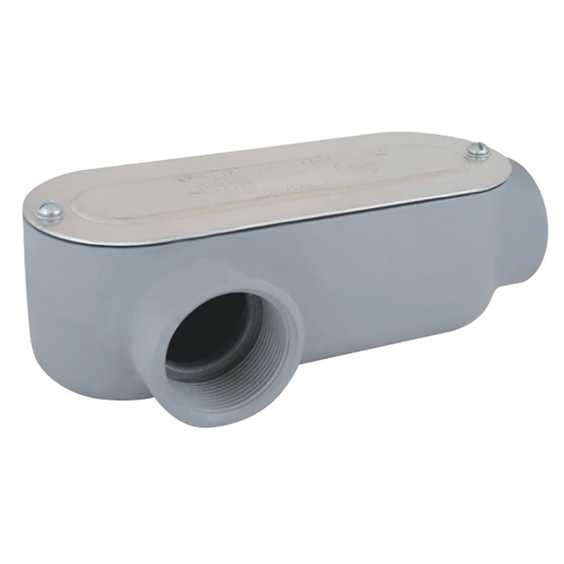 SIGMA ENGINEERED SOLUTIONS - Sigma Engineered Solutions 1 in. D Die-Cast Aluminum Conduit Body For Rigid/IMC 1 pk [02-55643LR]