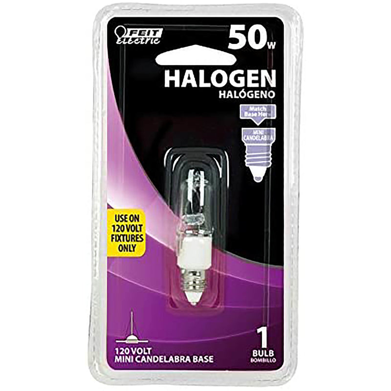 FEIT - Feit 50 W T4 Tubular Halogen Bulb 600 lm Warm White 1 pk