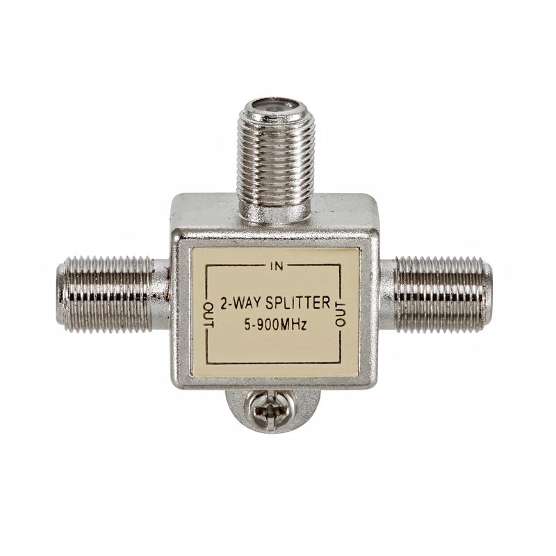 LEVITON - Leviton Cable F 2 Way Signal Splitter 1 pk - Case of 25