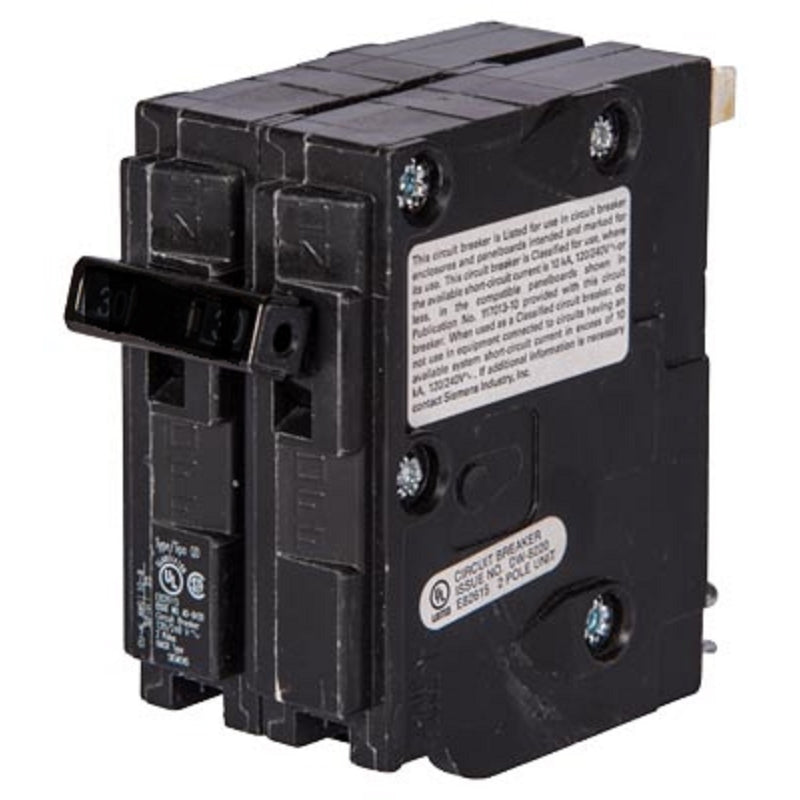 SIEMENS - Siemens 30 amps Standard 2-Pole Circuit Breaker [D230]