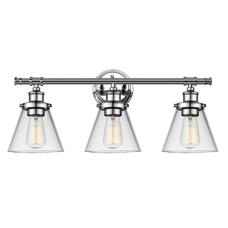 GLOBE ELECTRIC - Globe Electric Parker 3-Light Chrome Wall Sconce