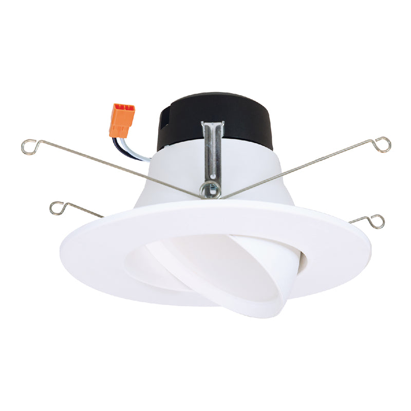 HALO - Halo LA5 Series Matte Warm White 5/6 in. W LED Adjustable Retrofit Kit 7.2 W