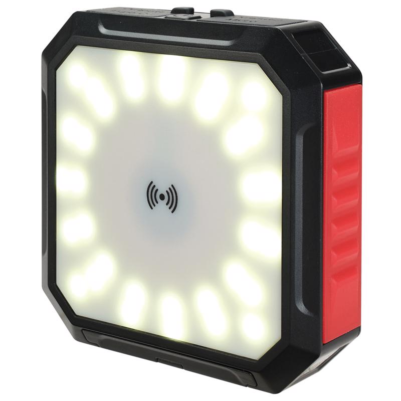 WEATHERX - WeatherX Black/Red LED Flashlight Power Bank