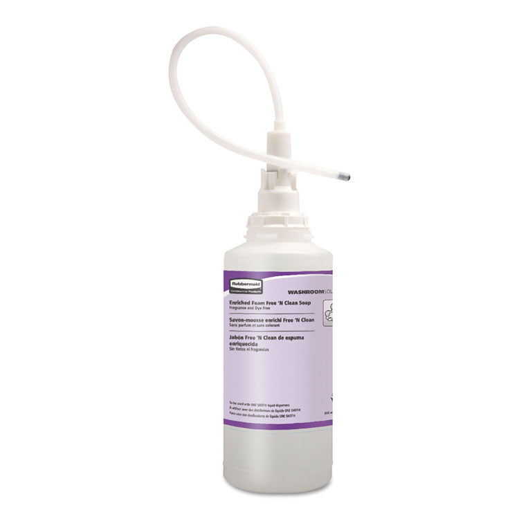Rubbermaid Commercial - TC OneShot Moisturizer- Enriched Foam Soap Refill, 800 mL, 4/Carton